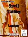 RPG Item: Spell Themes: Lesser