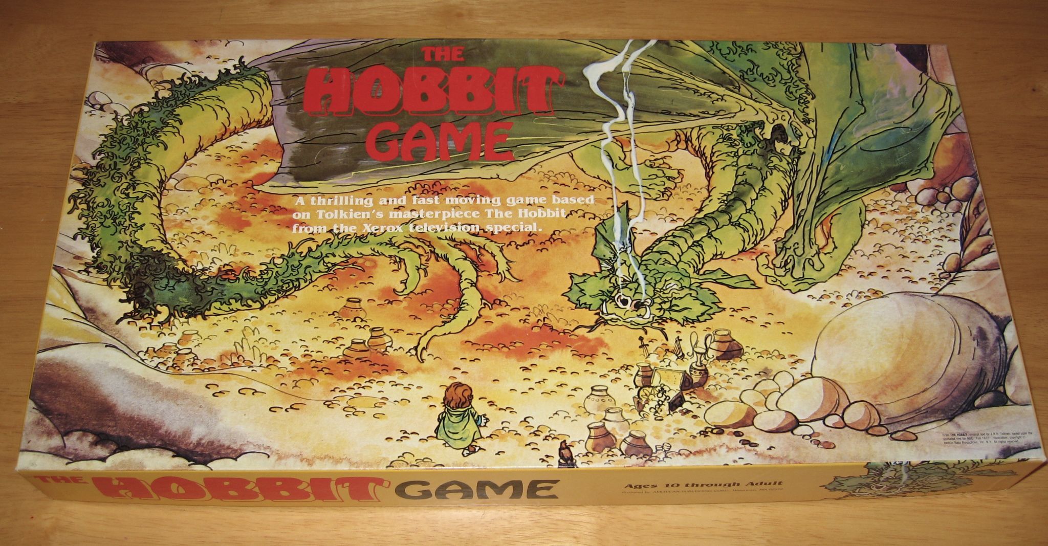 The Hobbit Game box art