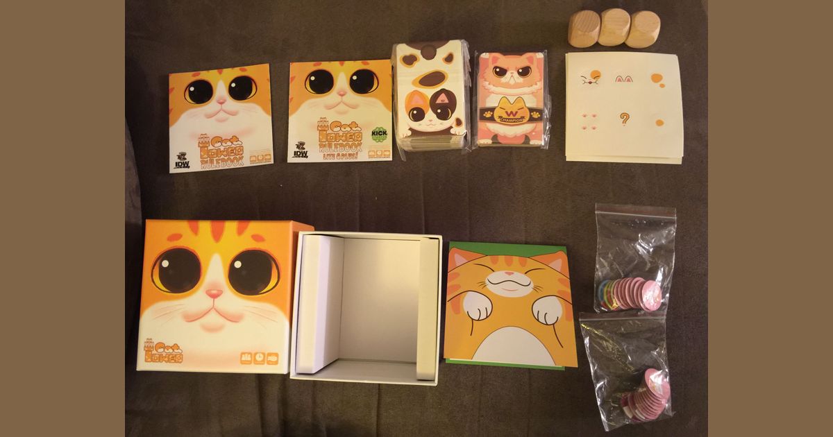 Cat Tower Kickstarter Edition Board Game BoardGameGeek