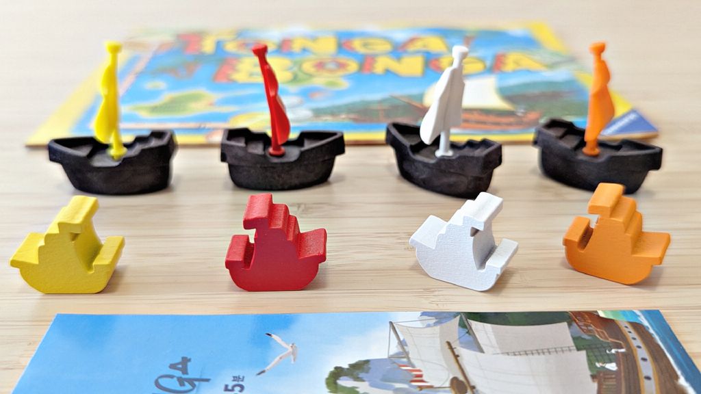 Tonga Bonga is BACK! Side-by-side Comparison & Review. | BoardGameGeek