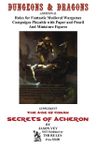 RPG Item: Supplement IX: The Age of Conan:   Secrets of  Acheron