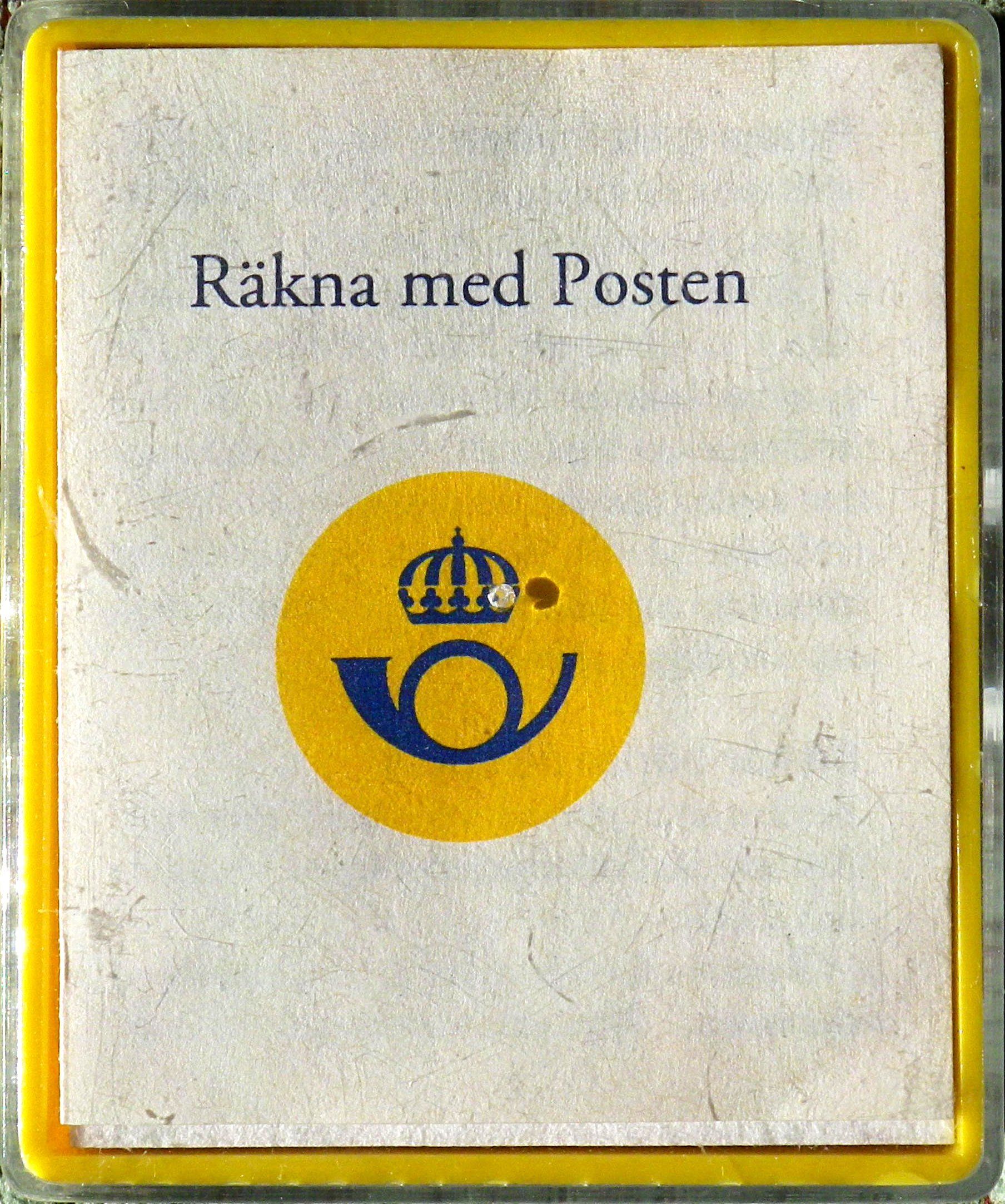 Räkna med Posten box art