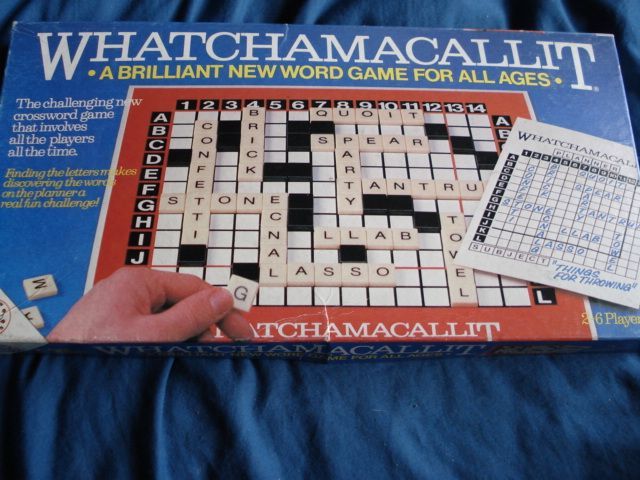 Whatchamacallit Word Game box art
