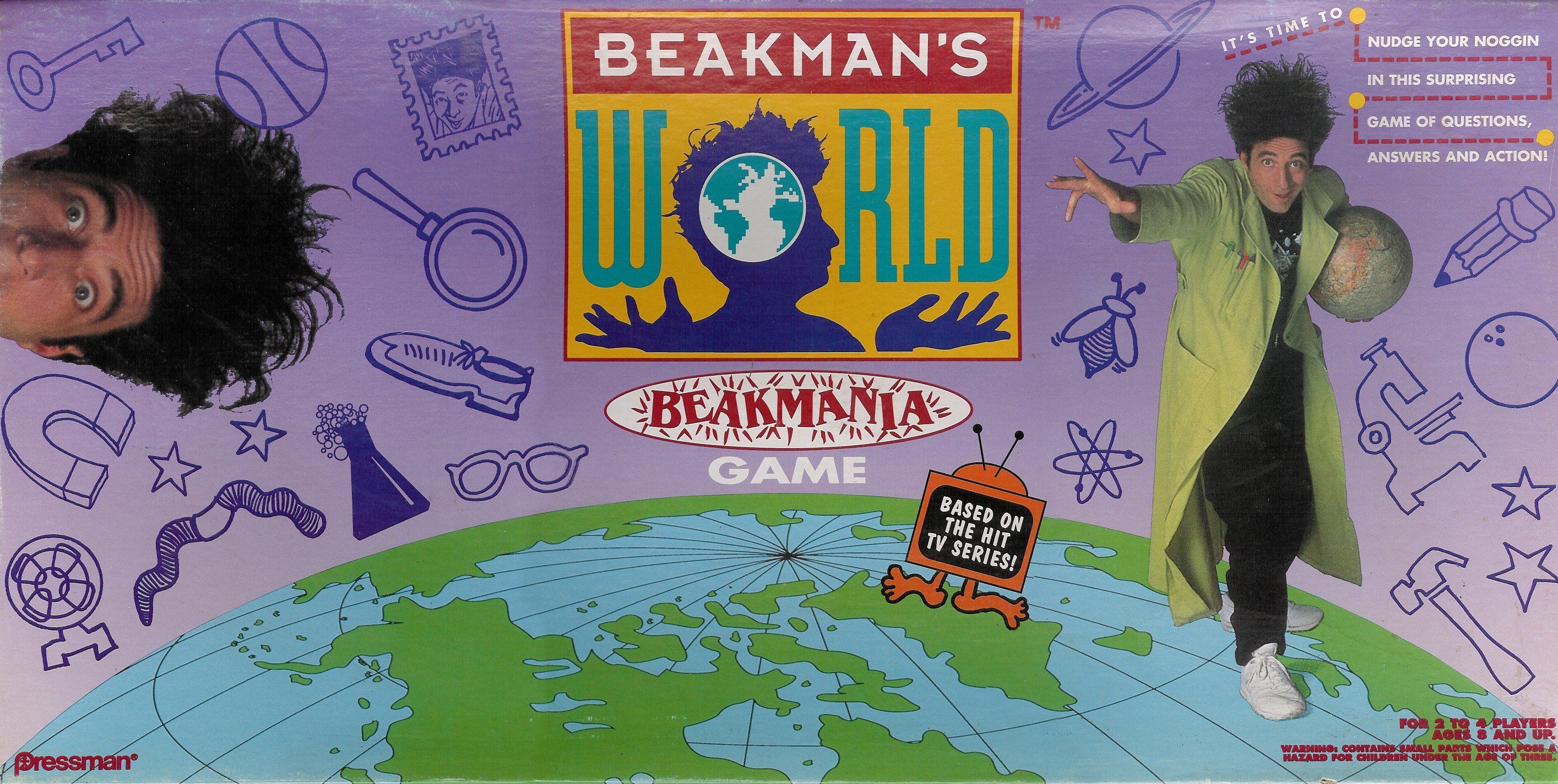 Beakman's World Beakmania Game box art