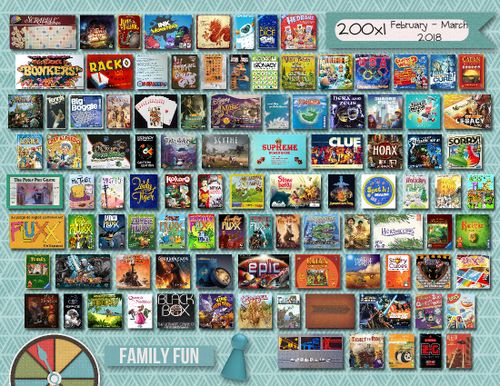Explore Diversity 4 100 X 1 Challenge 2018 Geeklist Boardgamegeek