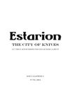 RPG Item: Estarion: The City of Knives