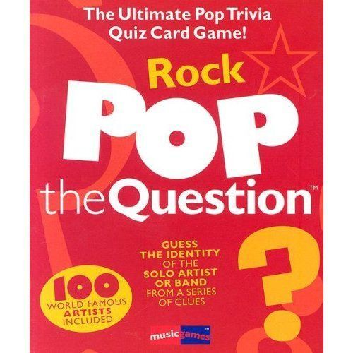 Pop The Question: Rock box art
