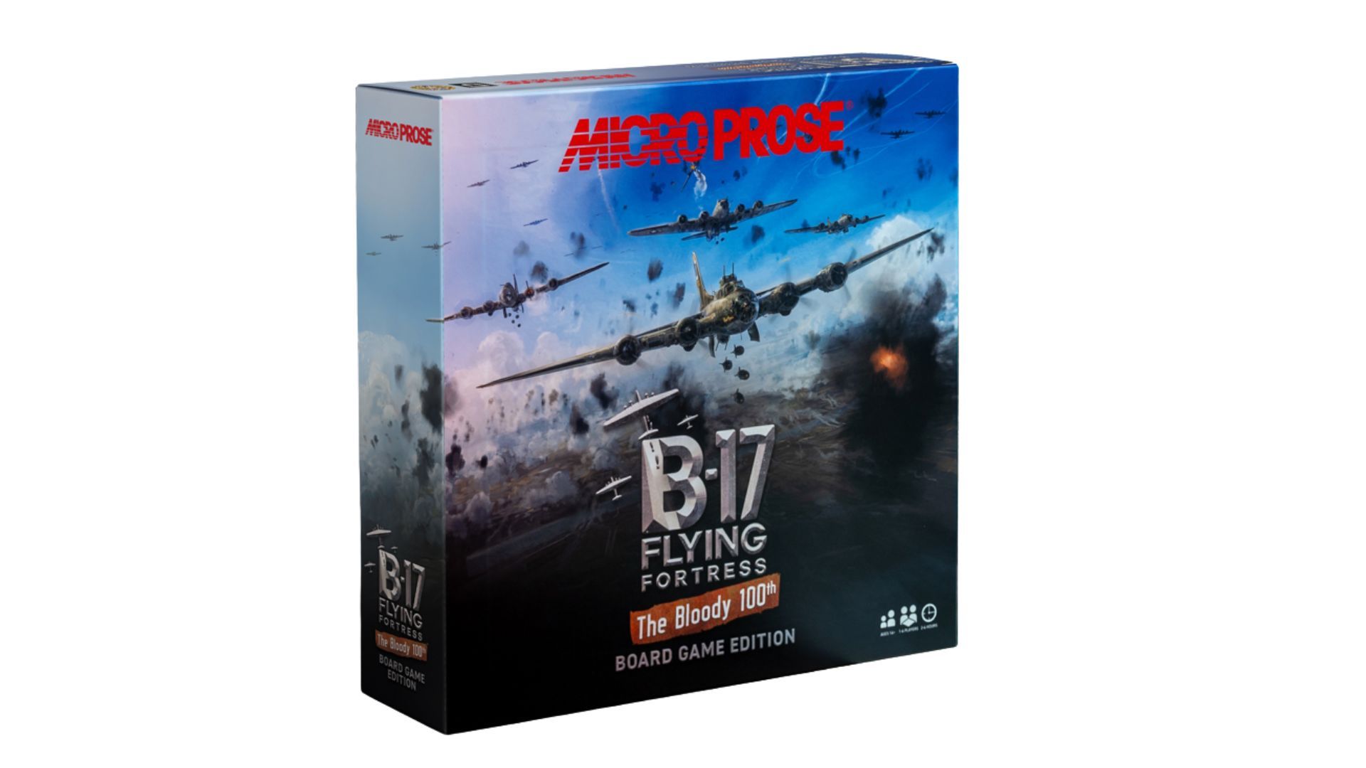 Cover art for B-17 Flying Fortress: The Bloody 100th Board Game Edition