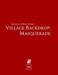 RPG Item: Village Backdrop: Masquerade (5E)