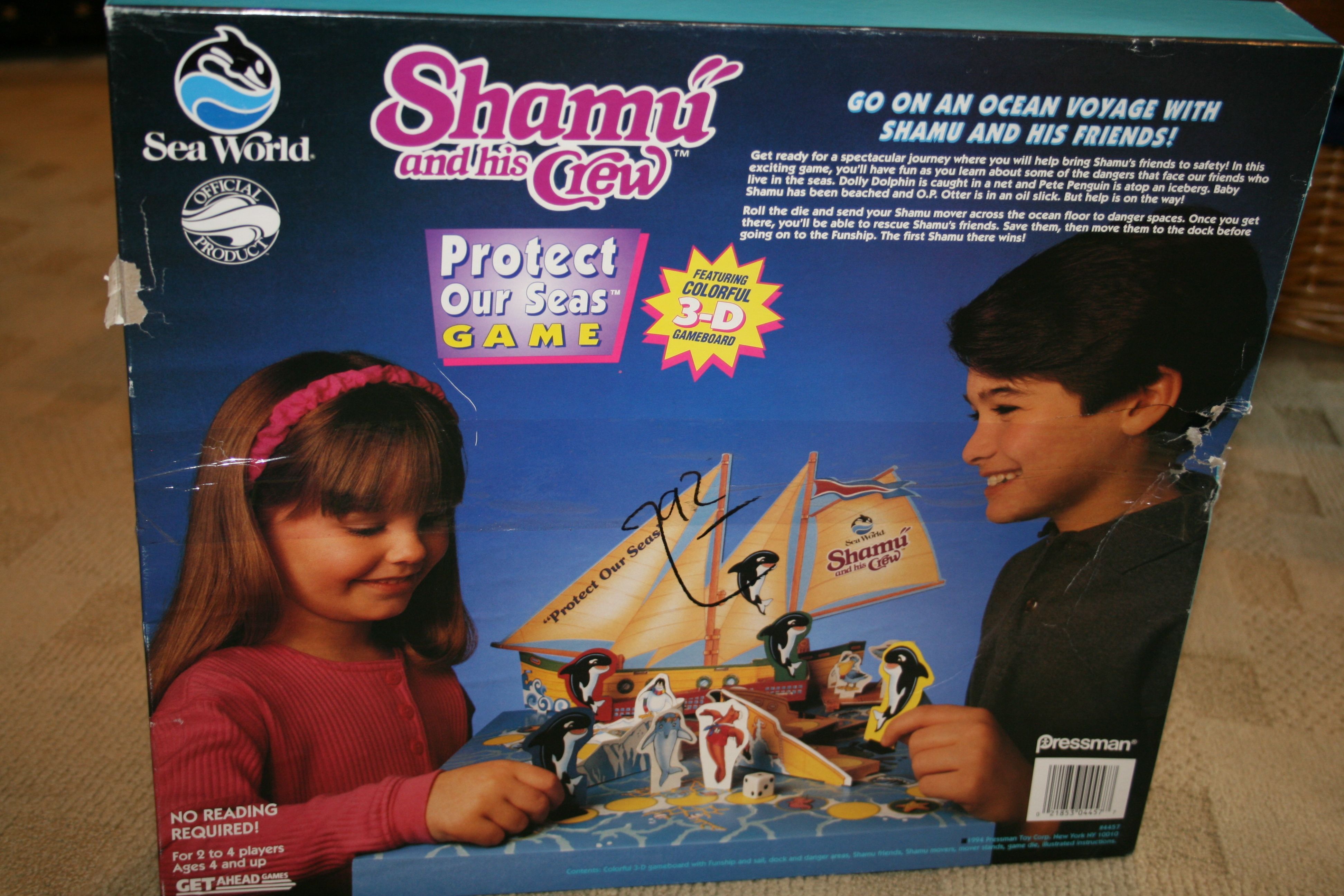Shamu and his Crew, Protect Our Seas Game