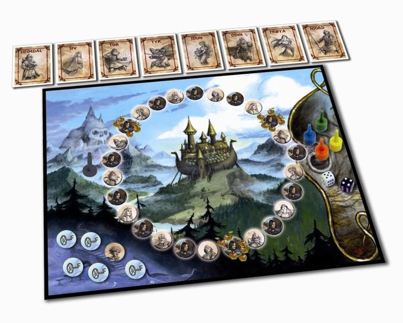 Jul i Valhall Jakten på Loke Board Game BoardGameGeek