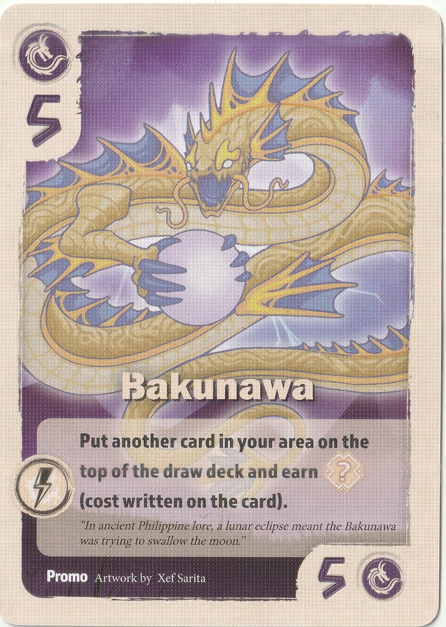 The Vale of Eternity: Bakunawa Promo Card