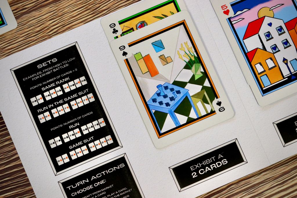 Illustration 12 de Gallery Gambit - Board Game & Designer Playing Cards