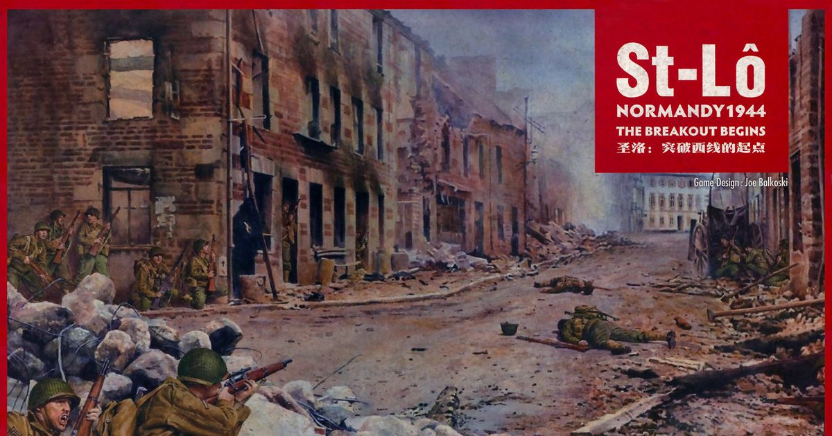 St-Lô: Normandy 1944 – The Breakout Begins | Board Game | BoardGameGeek