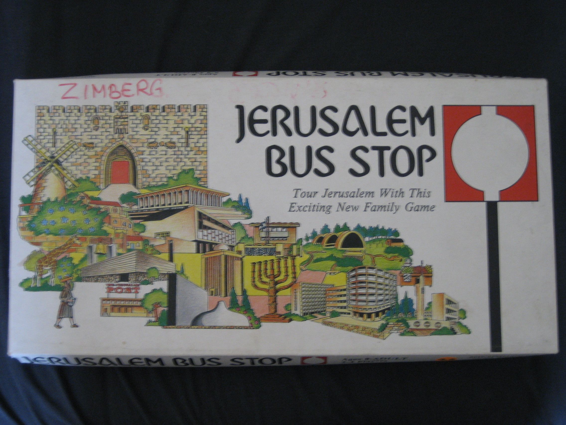 Jerusalem Bus Stop cover
