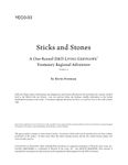 RPG Item: YEO3-03: Sticks and Stones
