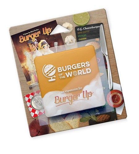 Burger Up Burgers Of The World Board Game Boardgamegeek