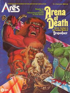 Arena Of Death: Heroic Combat In The Fantasy World Of Dragonquest box art