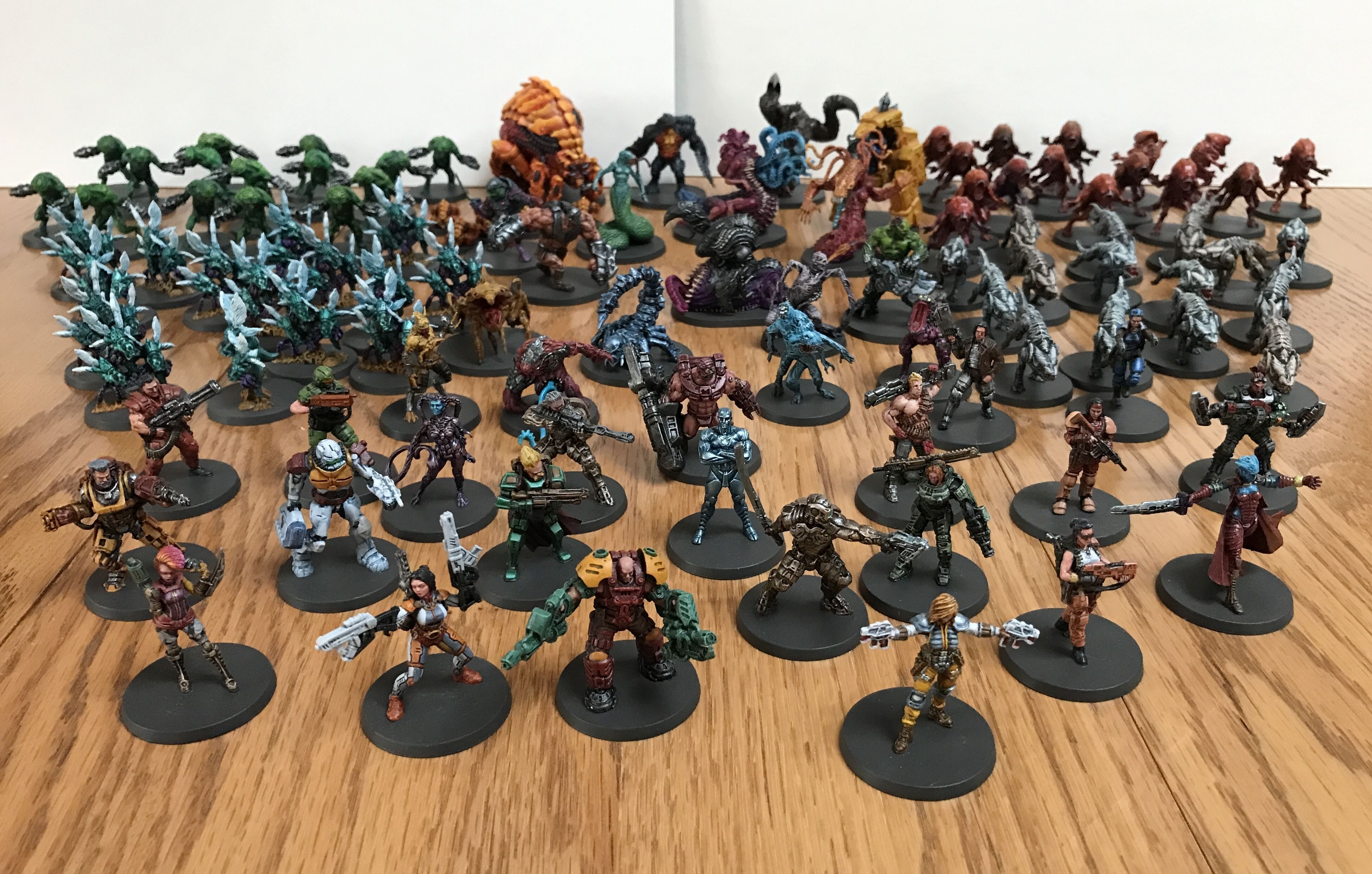 Coffret Project Elite Terran CMON - Exclusivité Kickstarter - Figurines Peintes
