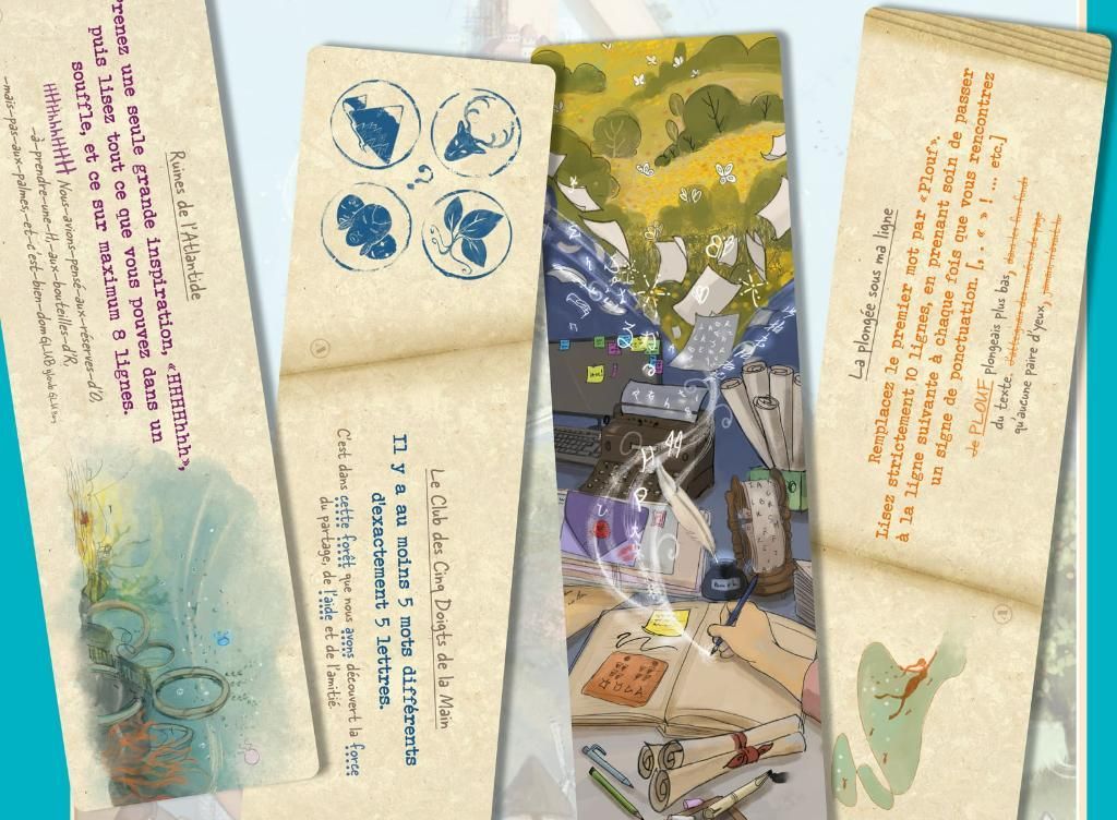 Nouvelles ContRées: 4 marque-pages exclusifs