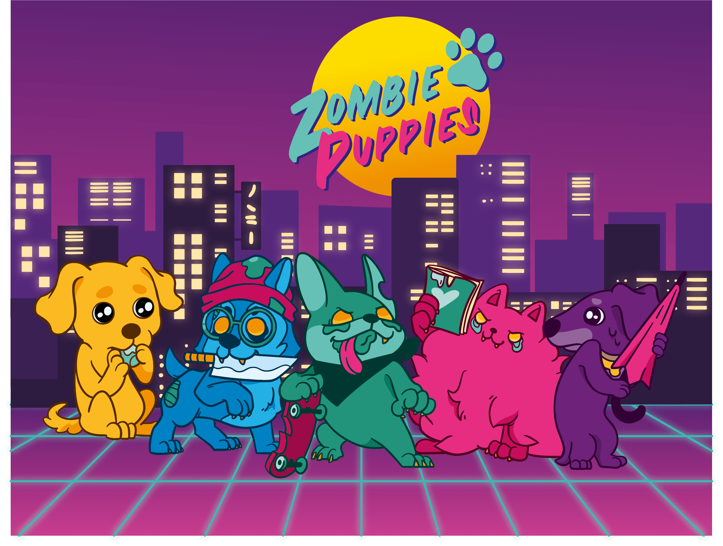 Zombie Puppies: A Barktastic Strategic Battle Card Game