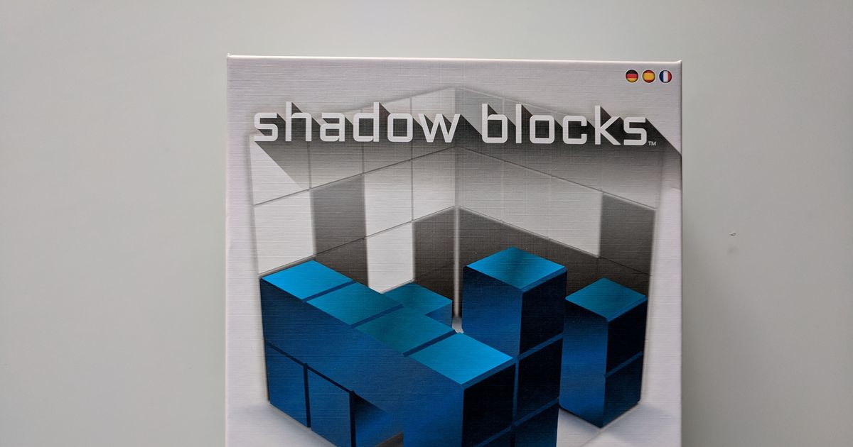 Shadow Blocks Board Game BoardGameGeek