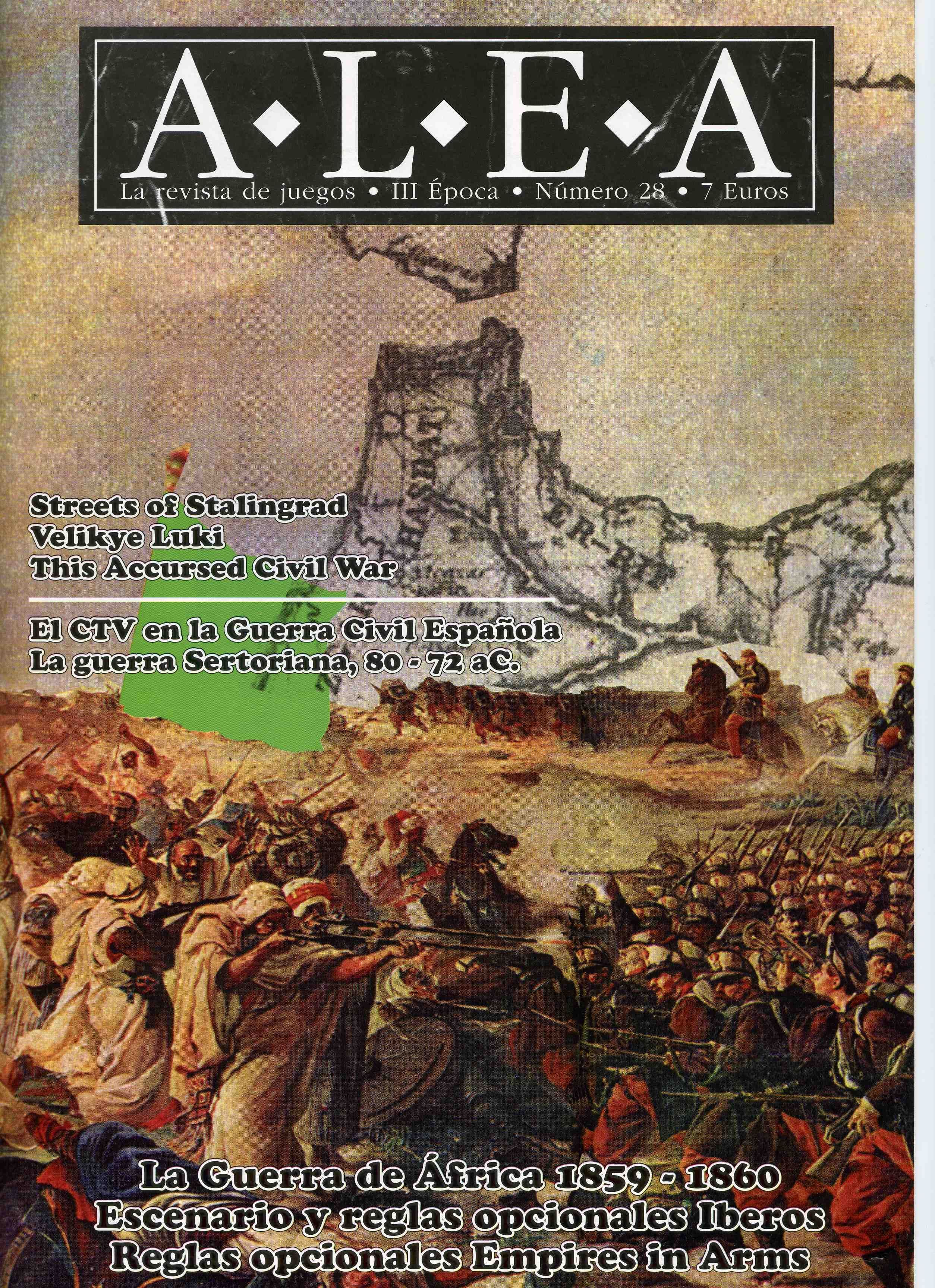 La Guerra de Africa 1859-60 cover art