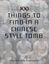 RPG Item: 100 Things to Find in a Chinese Style Tomb