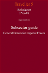 RPG Item: Reft Sector I Void 8 Subsector Guide General Details for Imperial Forces