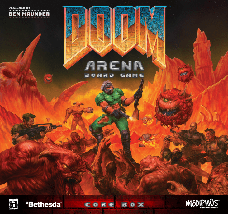 Cover art for DOOM: Arena Board Game