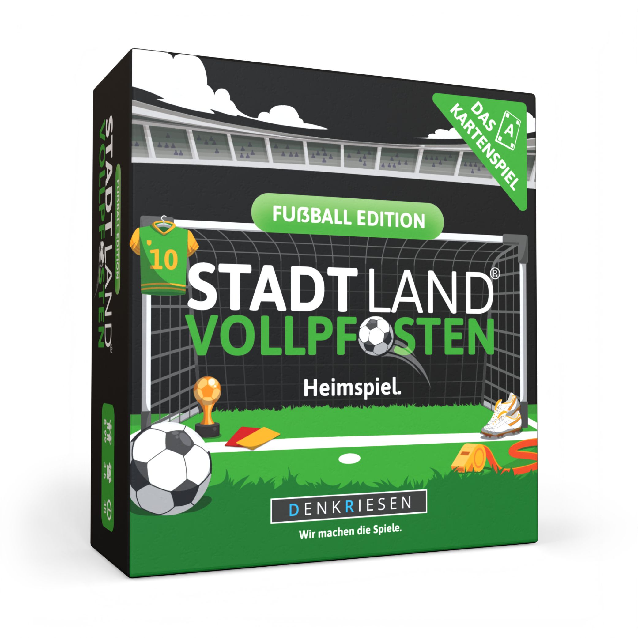 Cover art for Stadt Land Vollpfosten: Das Kartenspiel – Fußball Edition
