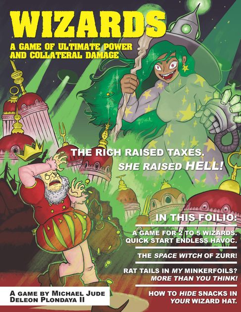 WIZARDS: A Game of Ultimate Power and Collateral Damage | RPG Item ...