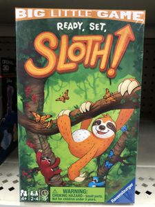 Ready, Set, Sloth! box art