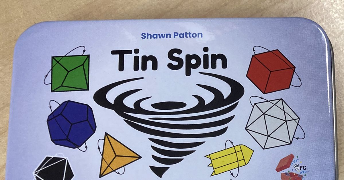 Tin Spin | Board Game | BoardGameGeek