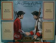 Board Game Accessory: 1754: Conquest – The French and Indian War: 1763 Treaty of Paris board