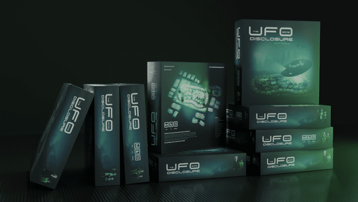 The UFO Disclosure Game: We are not alone cover