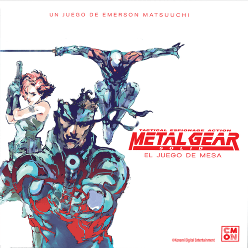 Caja del juego Metal Gear Solid: The Board Game
