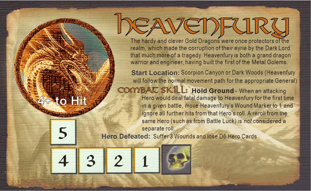Homebrew Dragon Generals | Defenders of the Realm