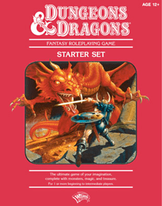 no dice 1990s Dungeons & Dragons starter box set