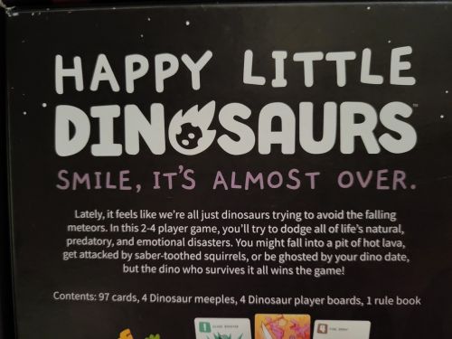 Happy Little Dinosaurs - Board Games Corner