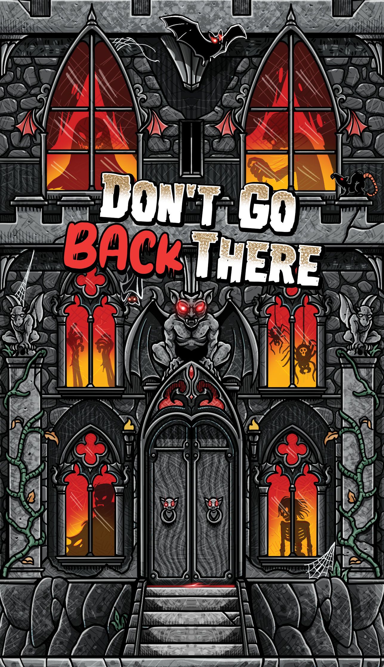 Cover art for Don't Go Back There