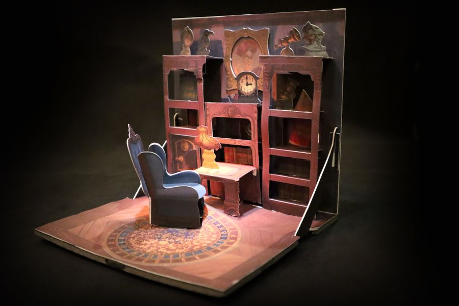 The new full-color prototype model of the Private Library!