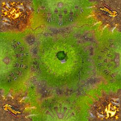 Kharnage: The Hill Playmat
