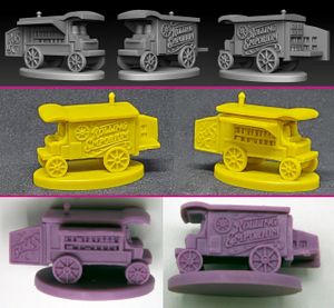 Western Legends: Traveling Trader Miniature Upgrade