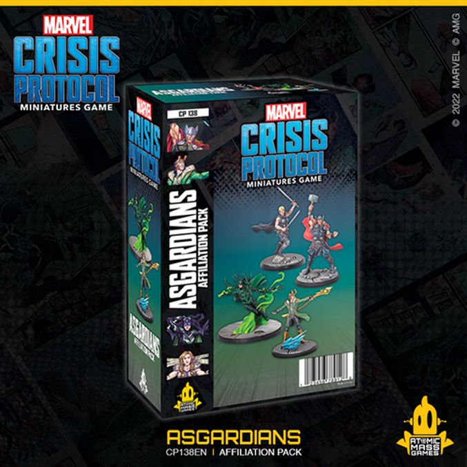 Marvel: Crisis Protocol – Asgardians Affiliation Pack cover art