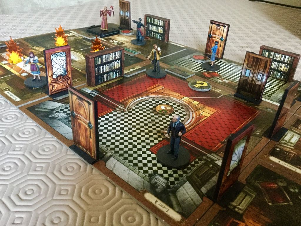 Doors and Barricades — Photo by Dimp on BoardGameGeek
