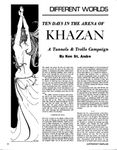 RPG Item: Ten Days in the Arena of Khazan
