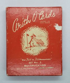 Airth O Cards: Set No. 3 Multiplication