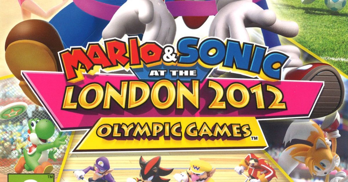 Mario and sonic at the 2012 olympic games