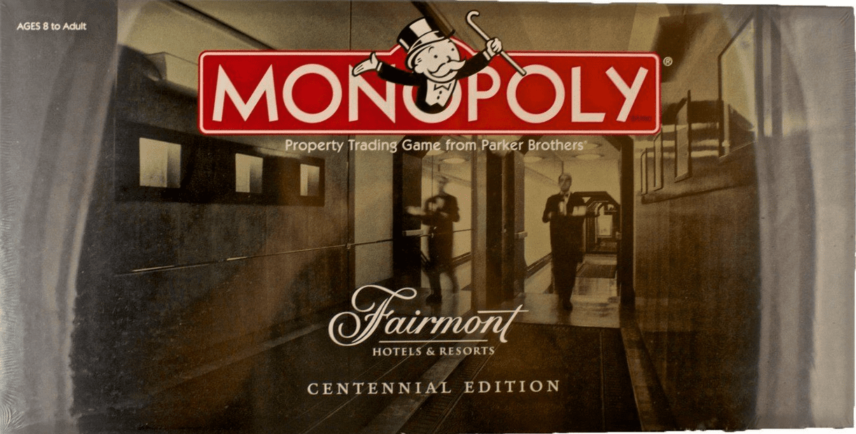 Monopoly: Fairmont Hotel & Resorts Centennial Edition cover art